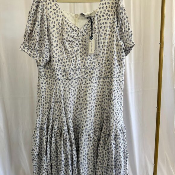 JessaKae Food Nanny collaboration Darla Dress NWT Women's Plus 3X - Picture 9 of 9